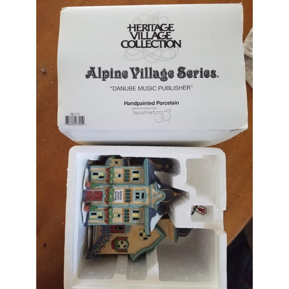 "Danube Music Publisher" #56173 Heritage Village Collection